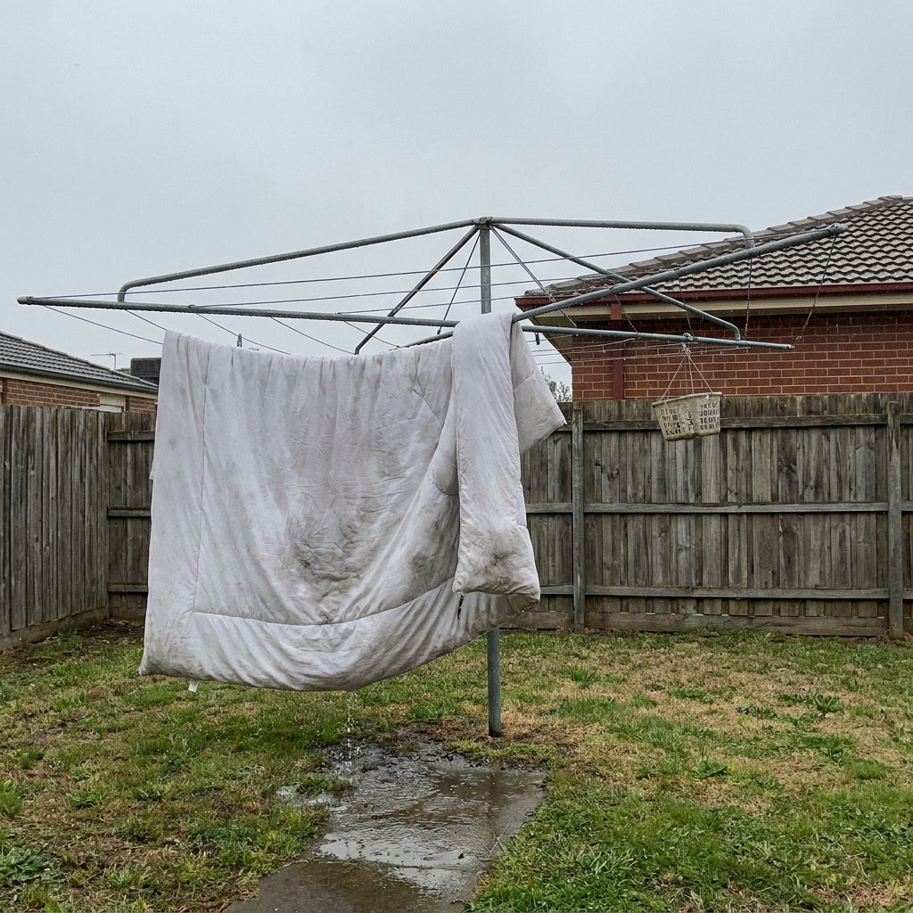 Sleep Club doona drying quickly